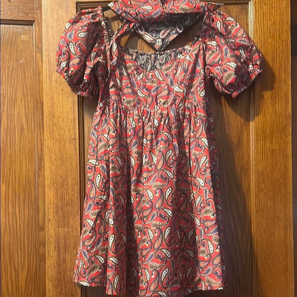 Fashion Brand Company reversible paisley Strega Nona dress